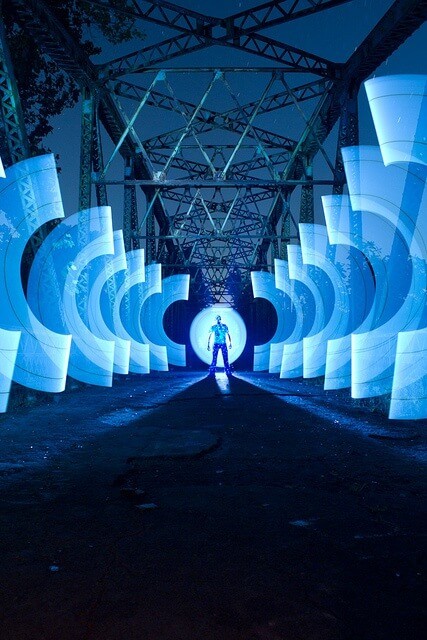 40 exemples impressionnants de photos lightpainting