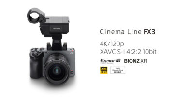 Sony FX3 : la caméra la plus compacte et légère pour le cinéma
