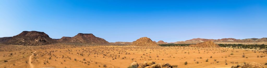 Photos panoramiques originales : désert