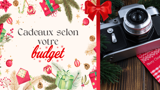 Idées cadeaux photo selon votre budget